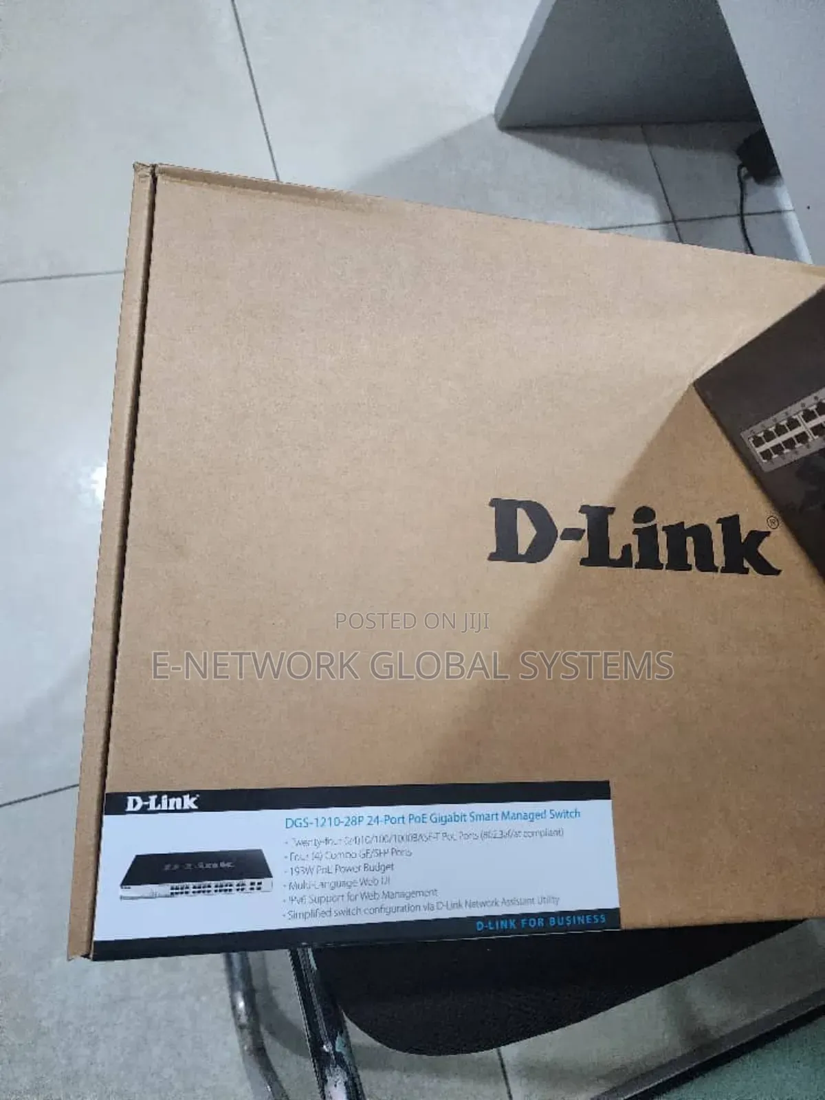 D- Link 24 Ports Gigabyte Poe Switch