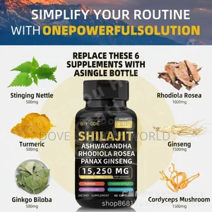 Biyode 8-in-1 Shilajit Blend Capsules