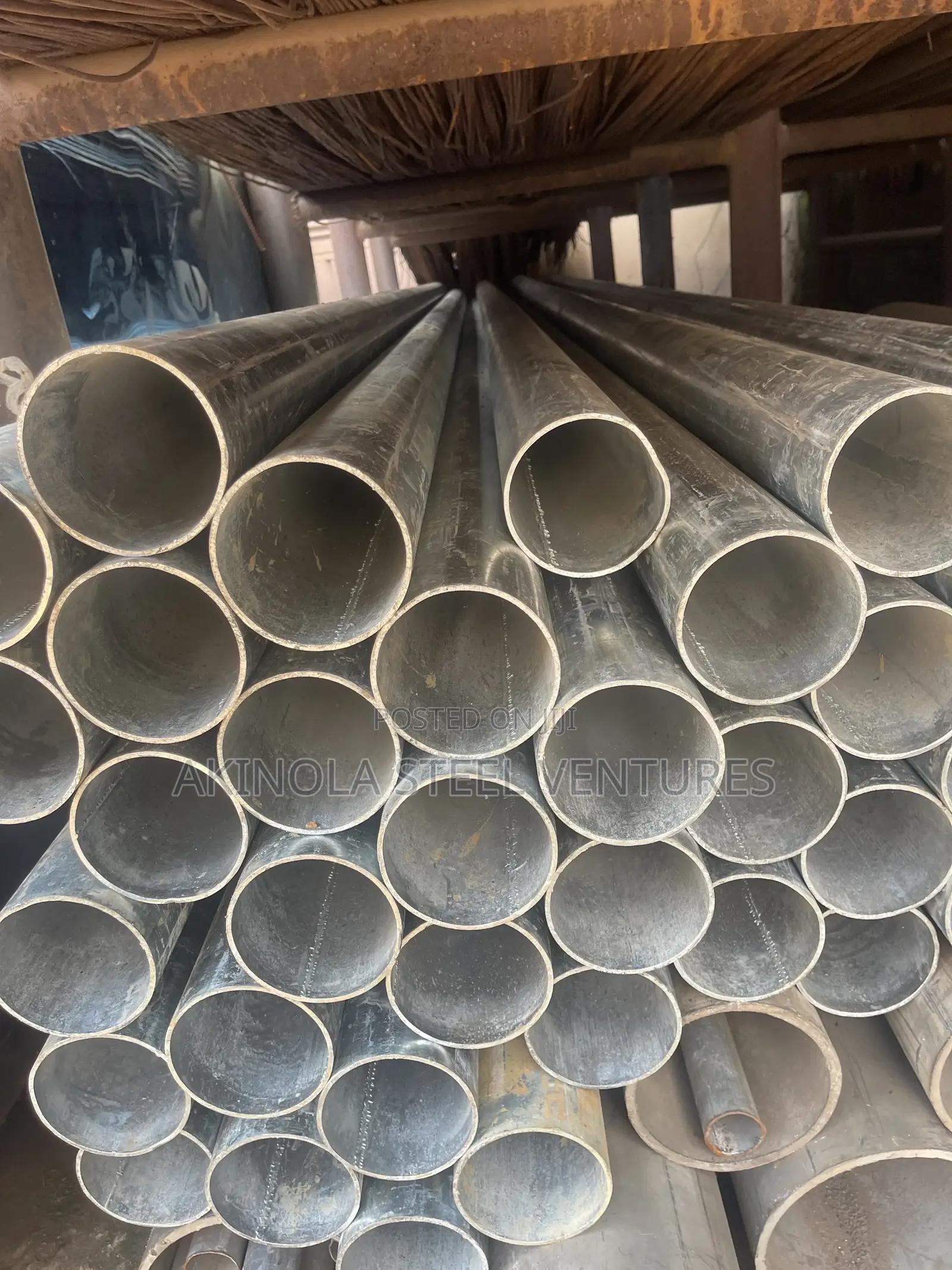 4" by 3mm Pure Galvanize Imported Pipe for Industrial