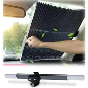 Universal Retractable Windscreen Sunshade Uv Protector After Park Sun