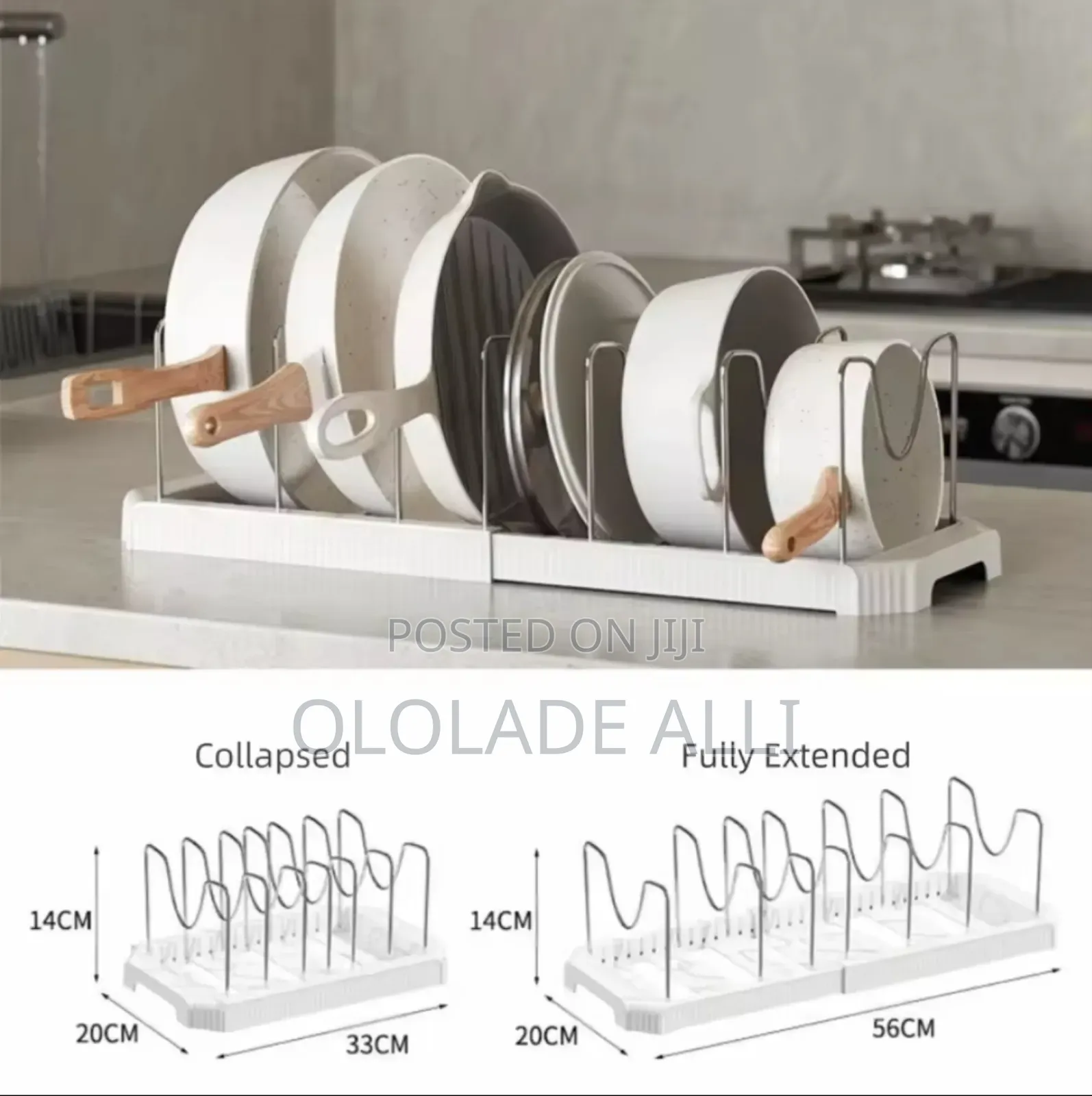 Adjustable Expendable Dish Rack