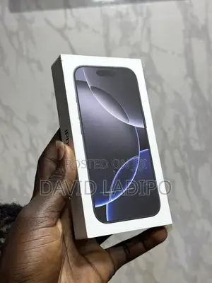 New Apple iPhone 16 Pro Max 256 GB Black