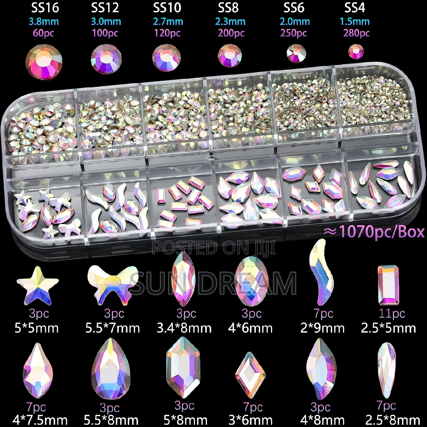 Nail Charms Nail Stone Diamond Design Gems