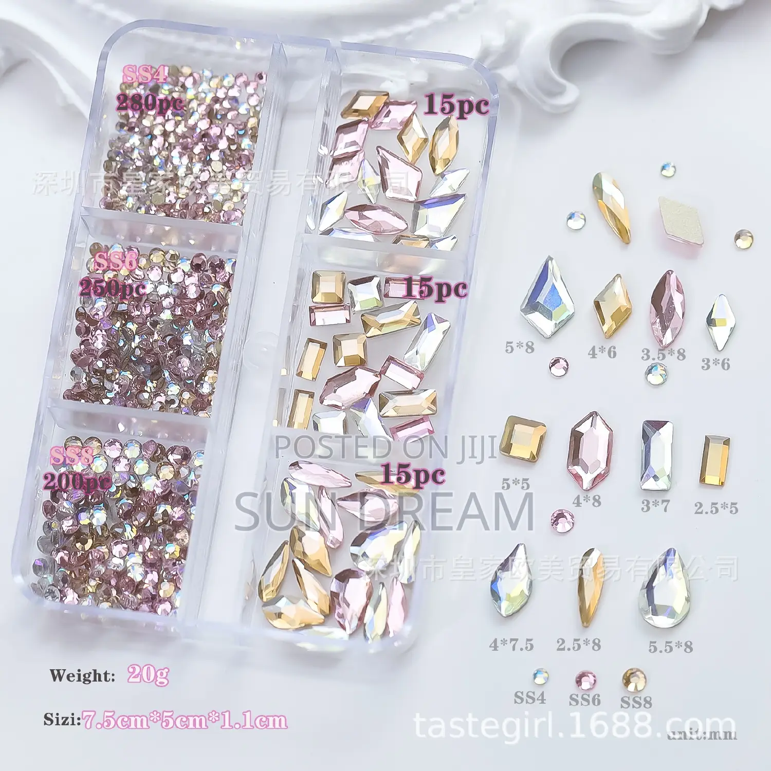 Nail Charms Nail Stone Diamond Design Gems