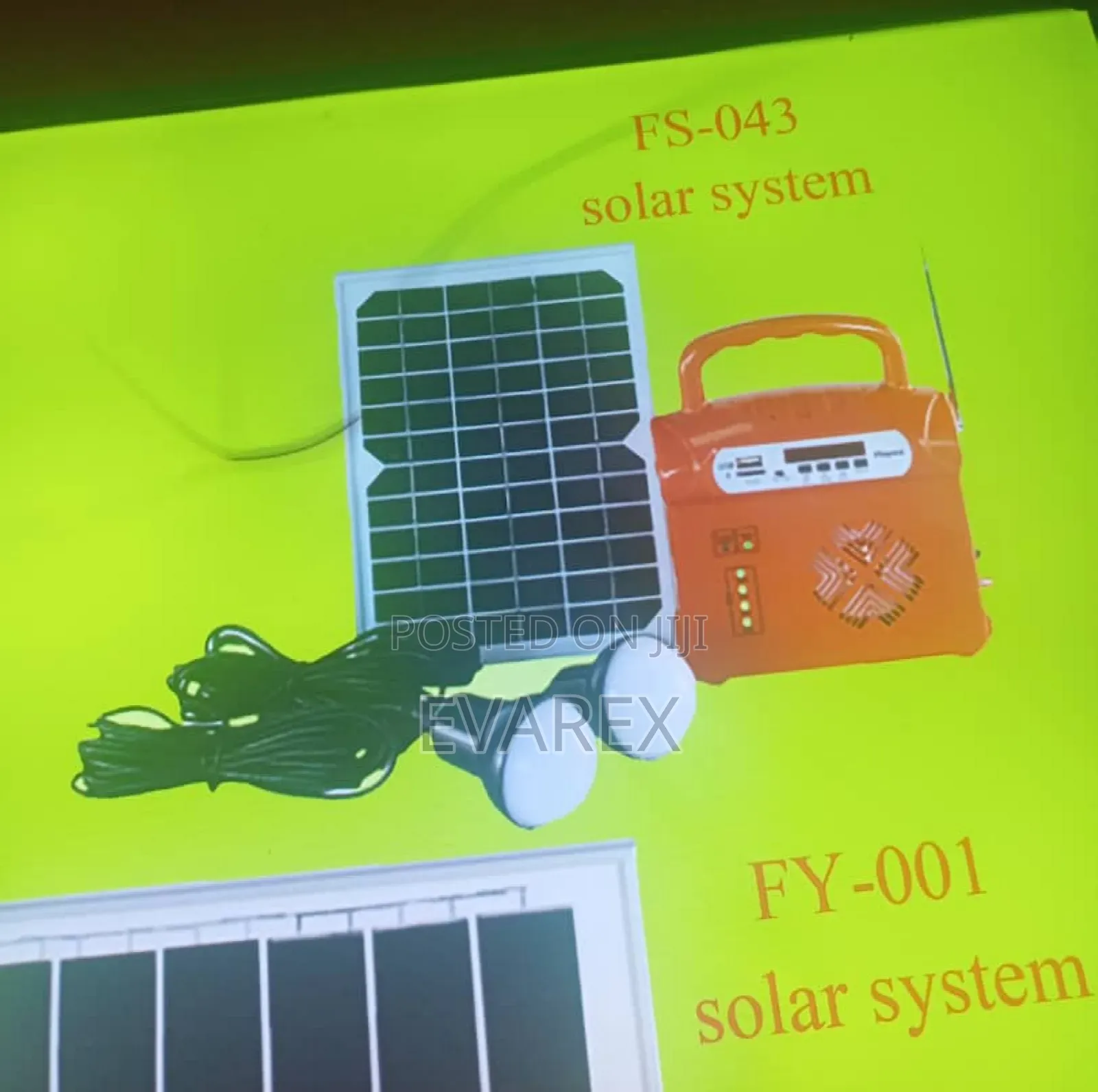 80wts Solar Kit
