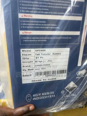 12v 240ah Tubular Battery
