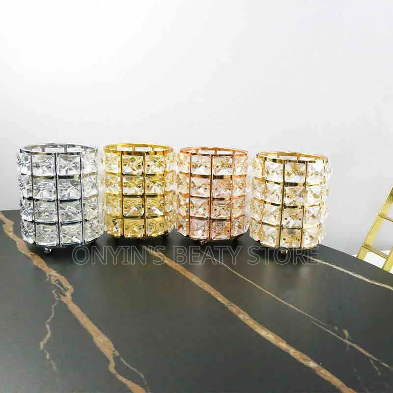 Crystal Brush Holder