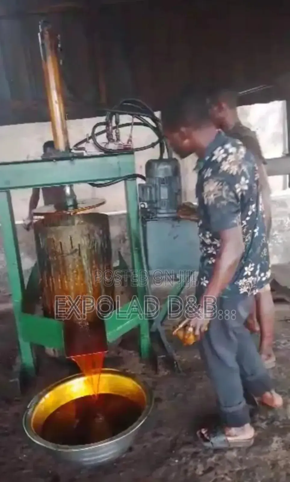 Automatic Palm Oil Presser
