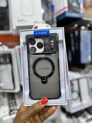 Shockproof Matte Magsafe Case With Magnetic Stand for iPhone 17 Promax