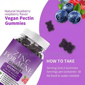 Zinc for Acne Gummies | Dietary Supplement