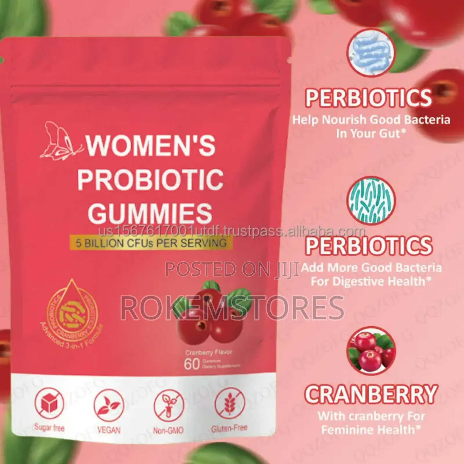 Women. Probiotics Gummies