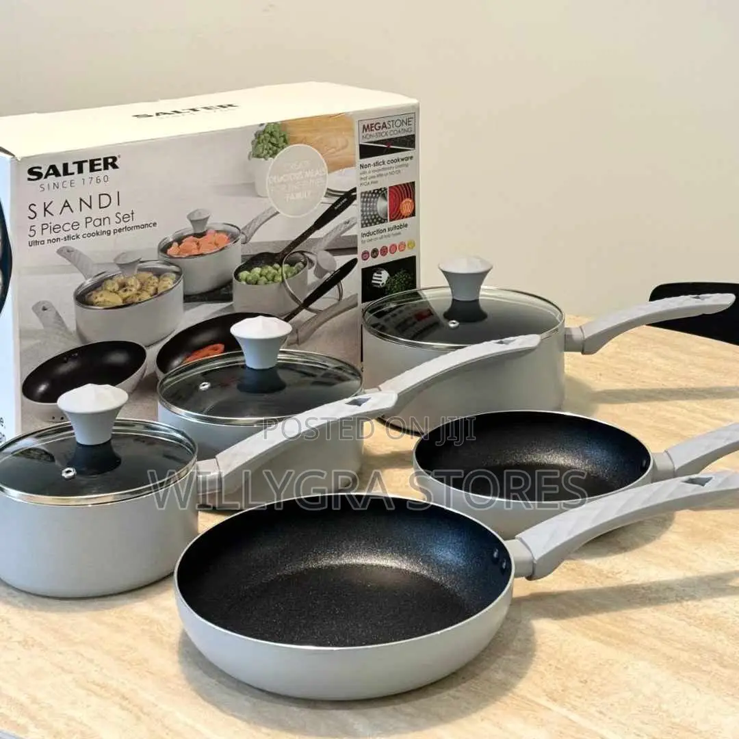 Salter 5pc Ultimate Non-stick Pan Set