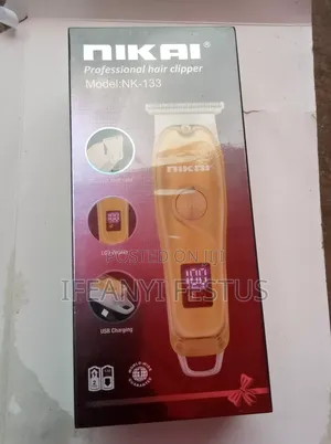 Nakai Professional Rechargeable Hair Clipper