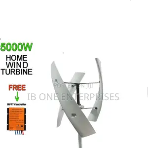 Quiet Strength, Unstoppable Power: 48v 5000w Vertical Wind Turbine