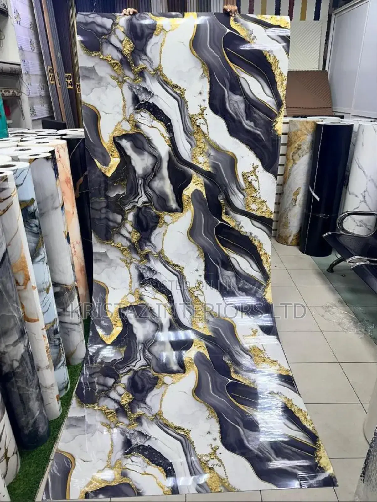 PVC Marble Sticker
