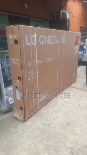 New Lg 100" Qned Ai Smart Tv (100qned86a6 Model) Bluetooth Netflix App