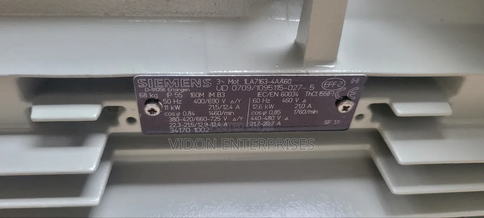 15hp, Siemens Motors