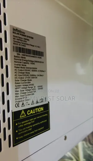 3000w Infini Solar Generator With 300watts Solar Panel 6pics