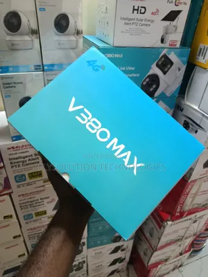 V380 Max Dual Lens 4g Solar Powered Camera