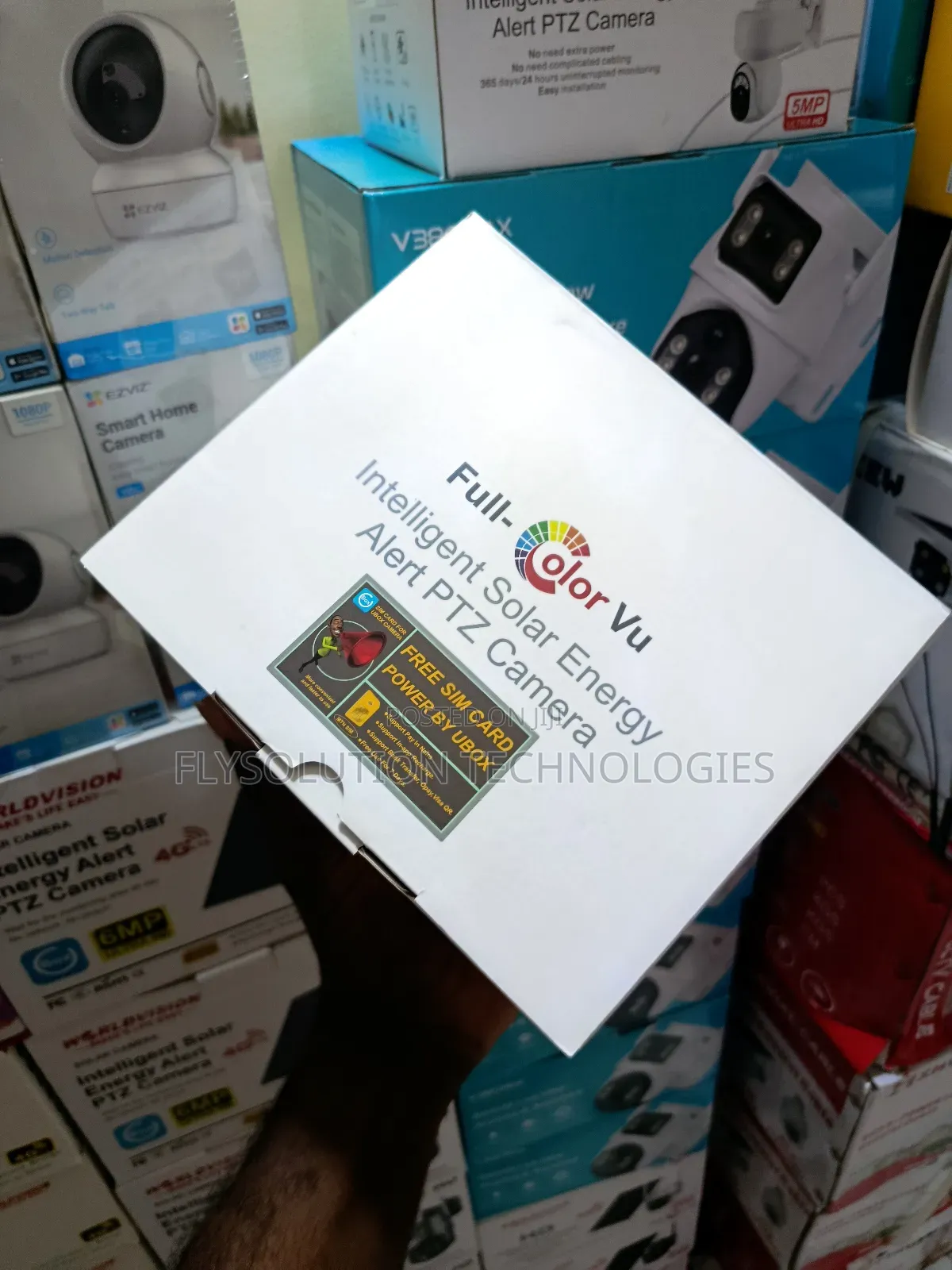 Worldvision 4g Solar Energy Alert PTZ Camera - Free Sim Card
