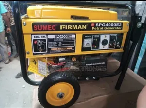 (3.5kva)Sumec Firman Petrol Generator Model Spg4000key 100% Copper Coi