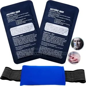 Usa Ice Packs for Injuries Reusable(3 Piece Set),Gel Hot Cold
