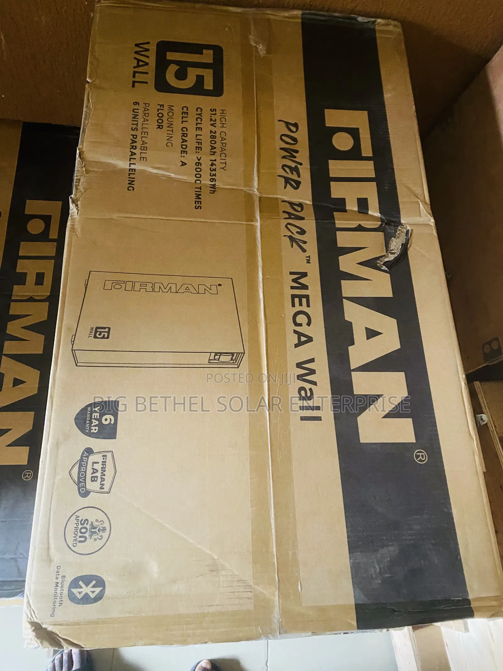 Firman Lithuim Battery 15kwh 51.2v