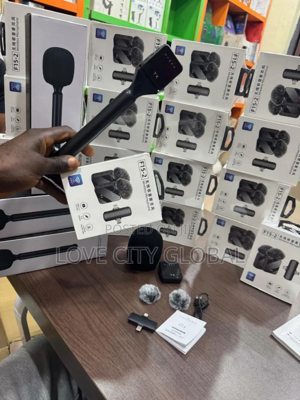 F15-2 Anc Wireless Microphone Kit Handheld Stick - Phone, Computer