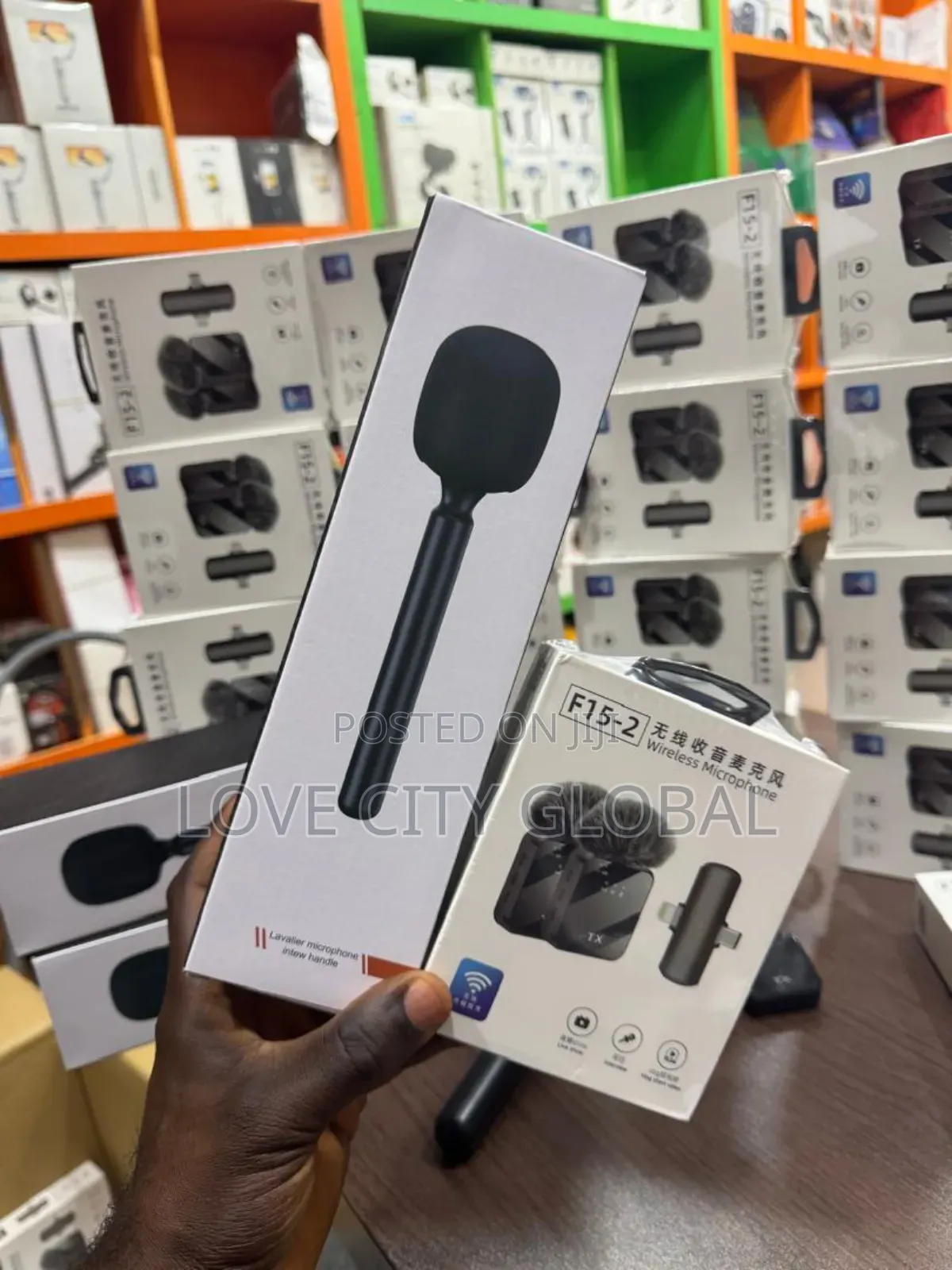 F15-2 Anc Wireless Microphone Kit Handheld Stick - Phone, Computer
