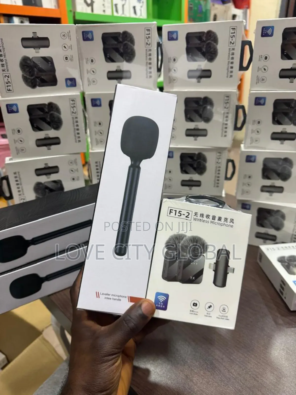 F15-2 Anc Wireless Microphone Kit Handheld Stick - Phone, Computer