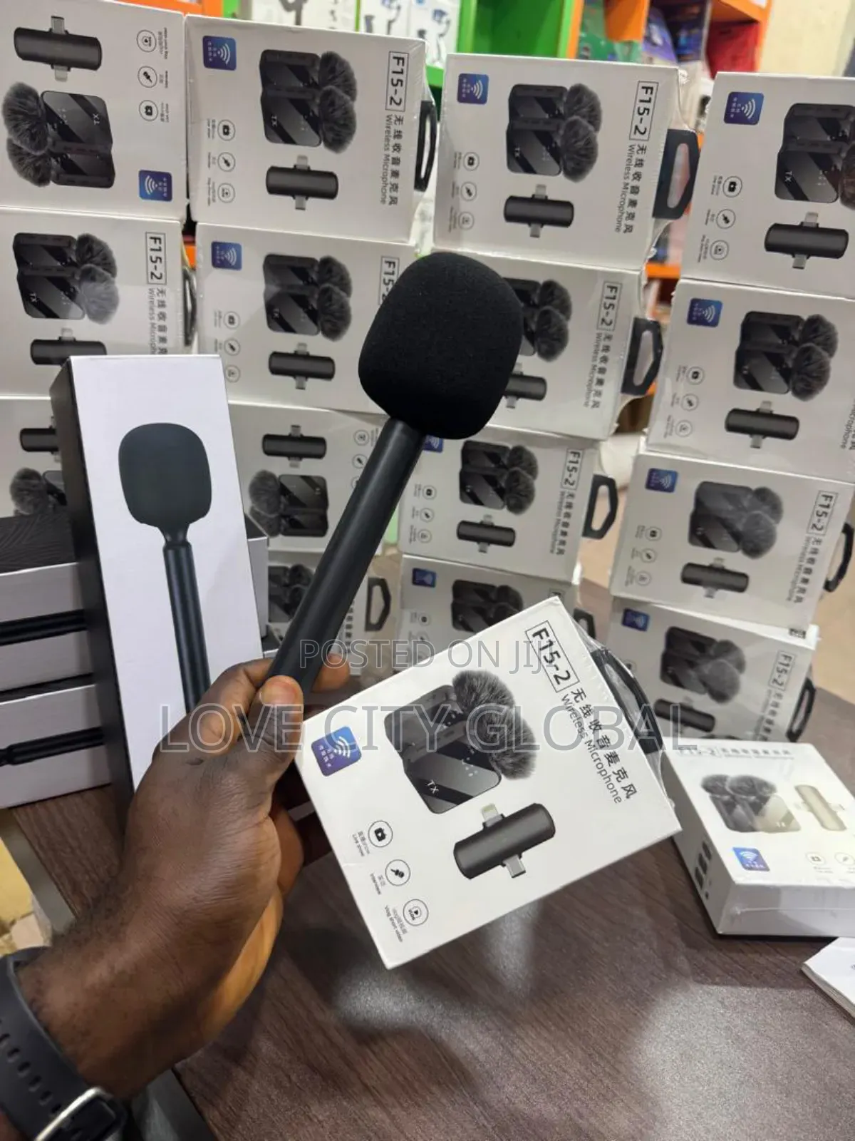 F15-2 Anc Wireless Microphone Kit Handheld Stick - Phone, Computer