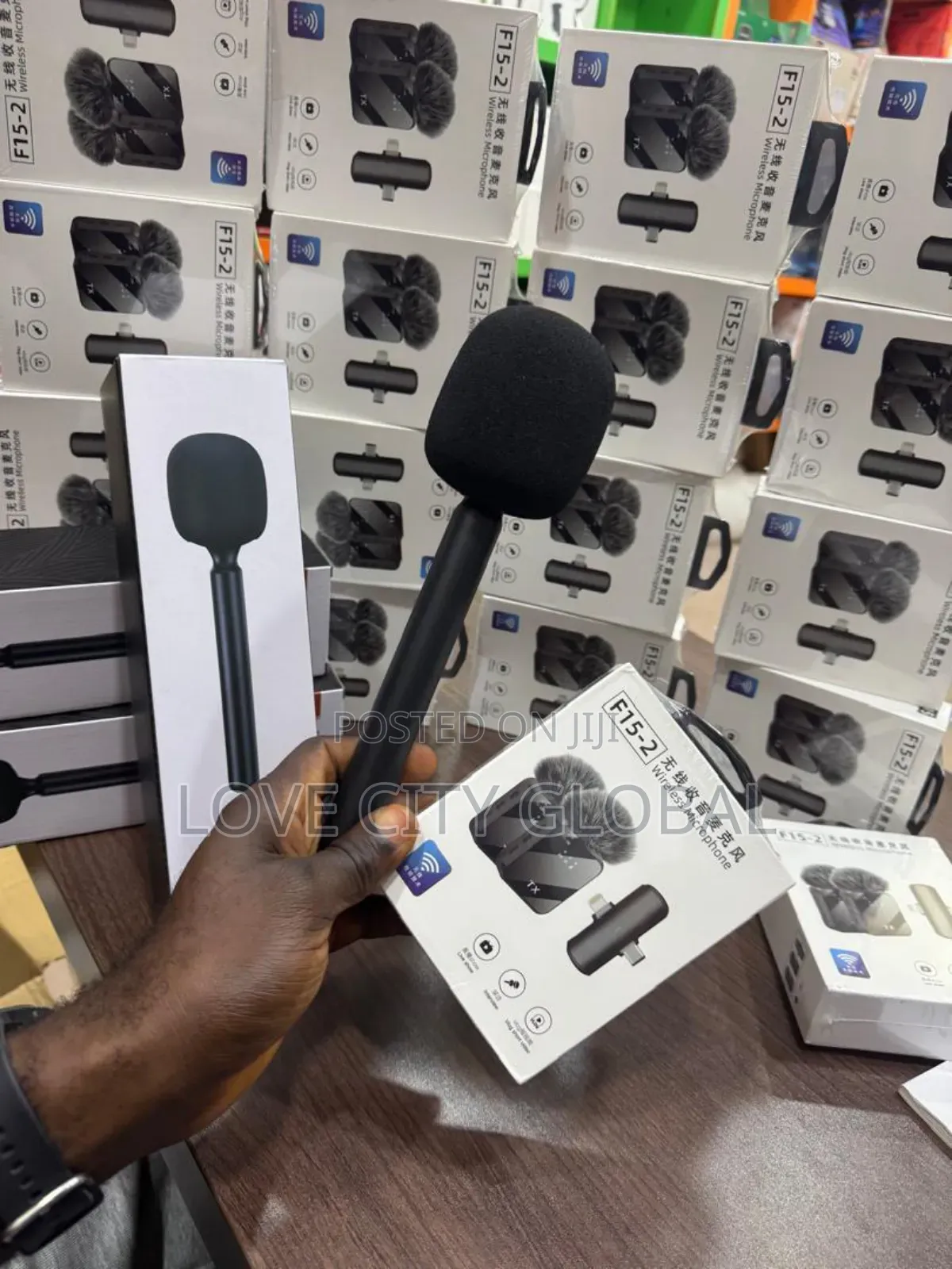 F15-2 Anc Wireless Microphone Kit Handheld Stick - Phone, Computer