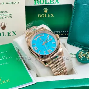 Rolex Chain Watch Automatic Movement With Luxury Box
