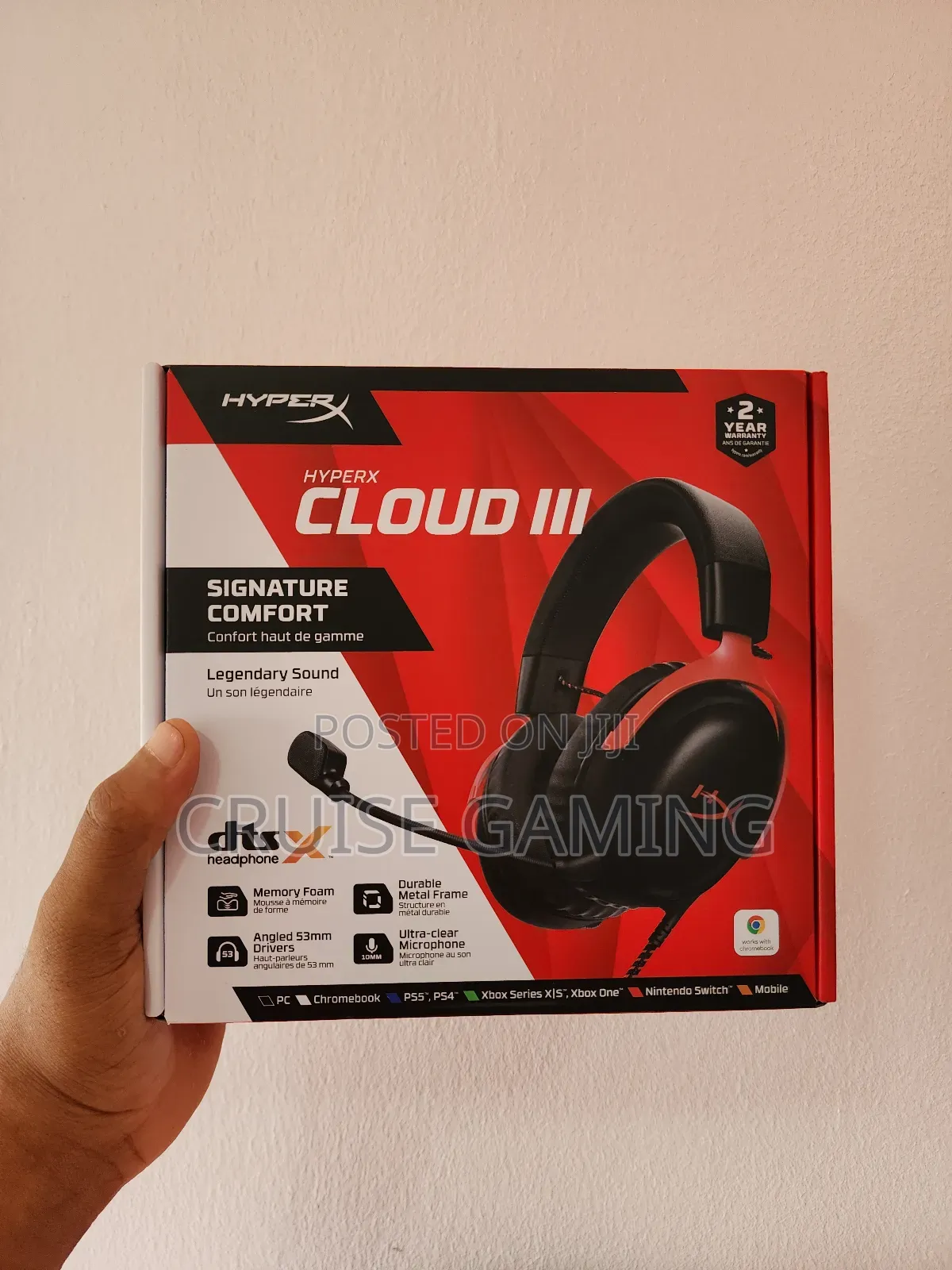Hyperx Cloud 3 Wired Gaming Headset