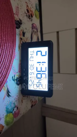 Digital Alarm Clock With Calender.