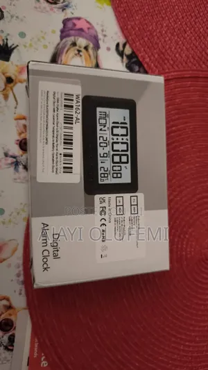 Digital Alarm Clock With Calender.