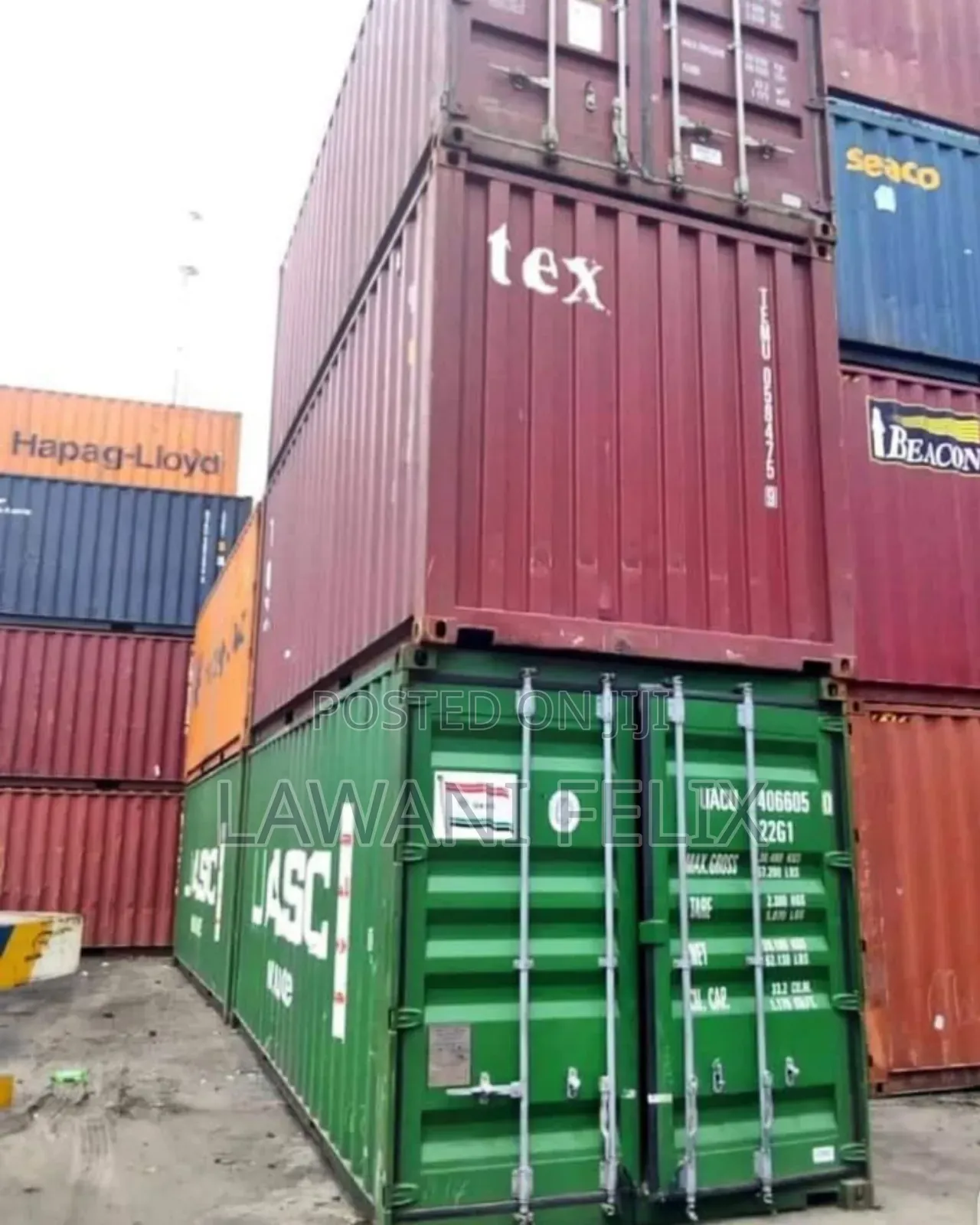 20, 40ft Container
