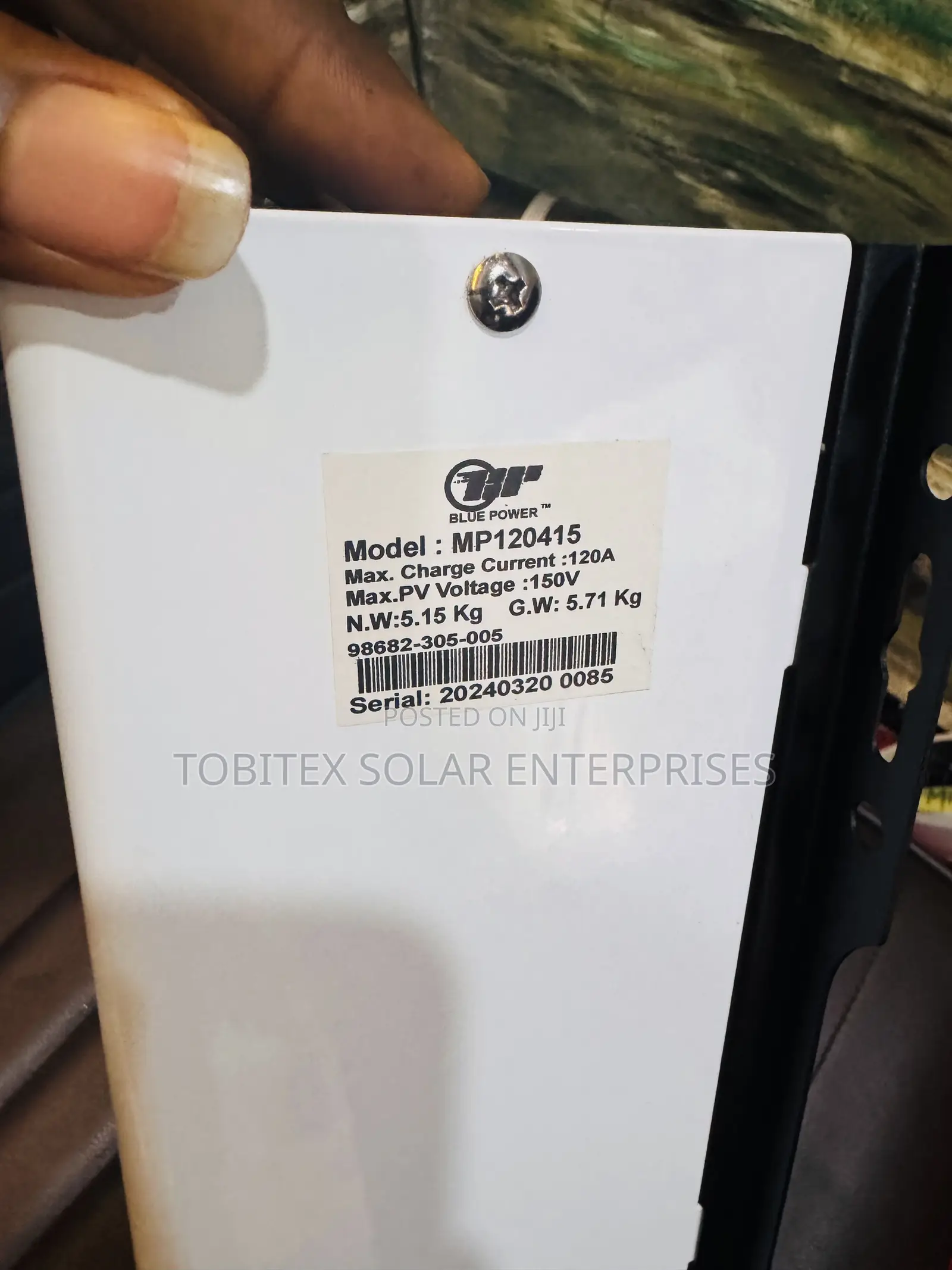 Blue Power Solar Charge Controller 120a
