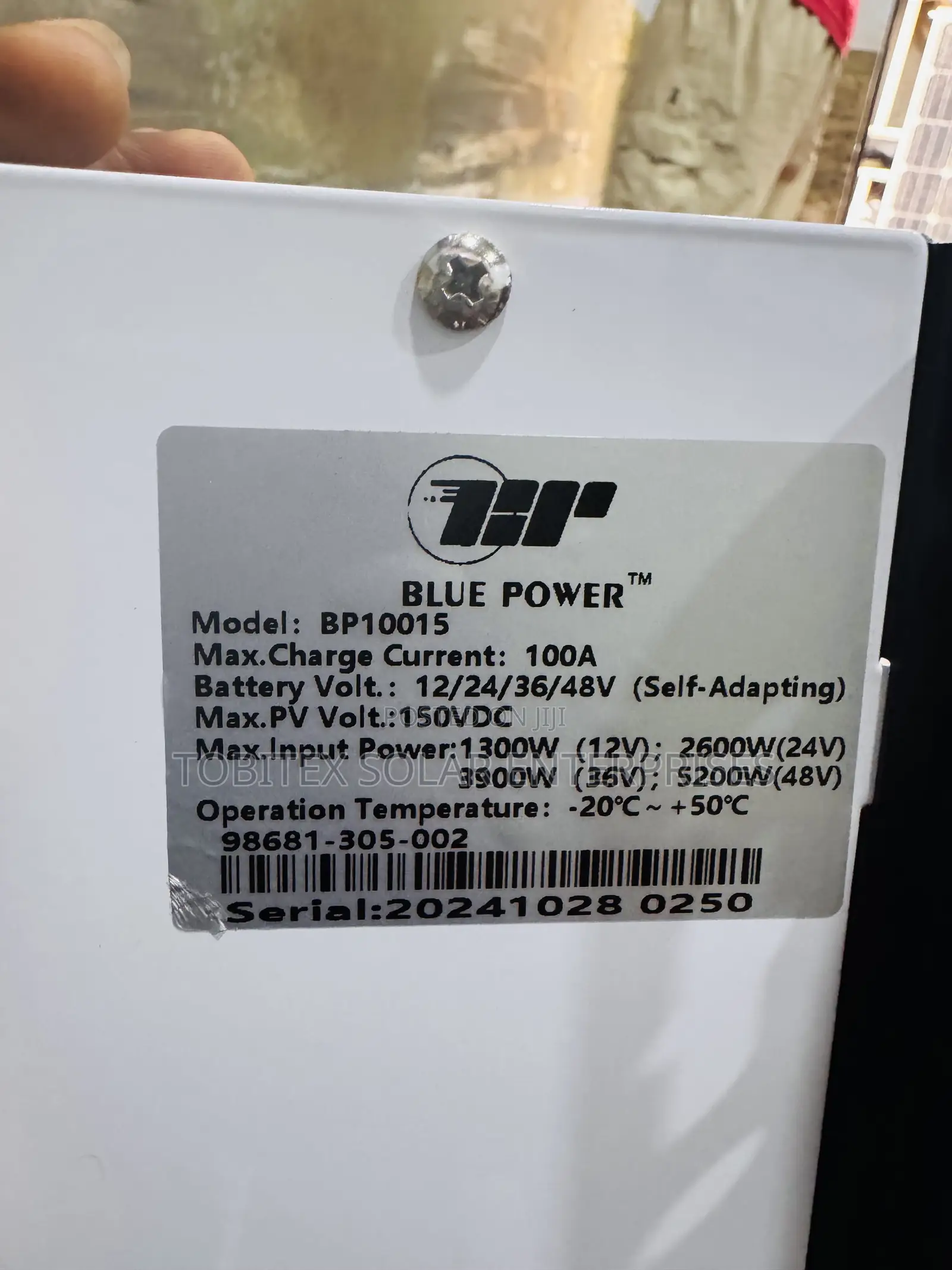 Blue Power Solar Charger Controller 100a