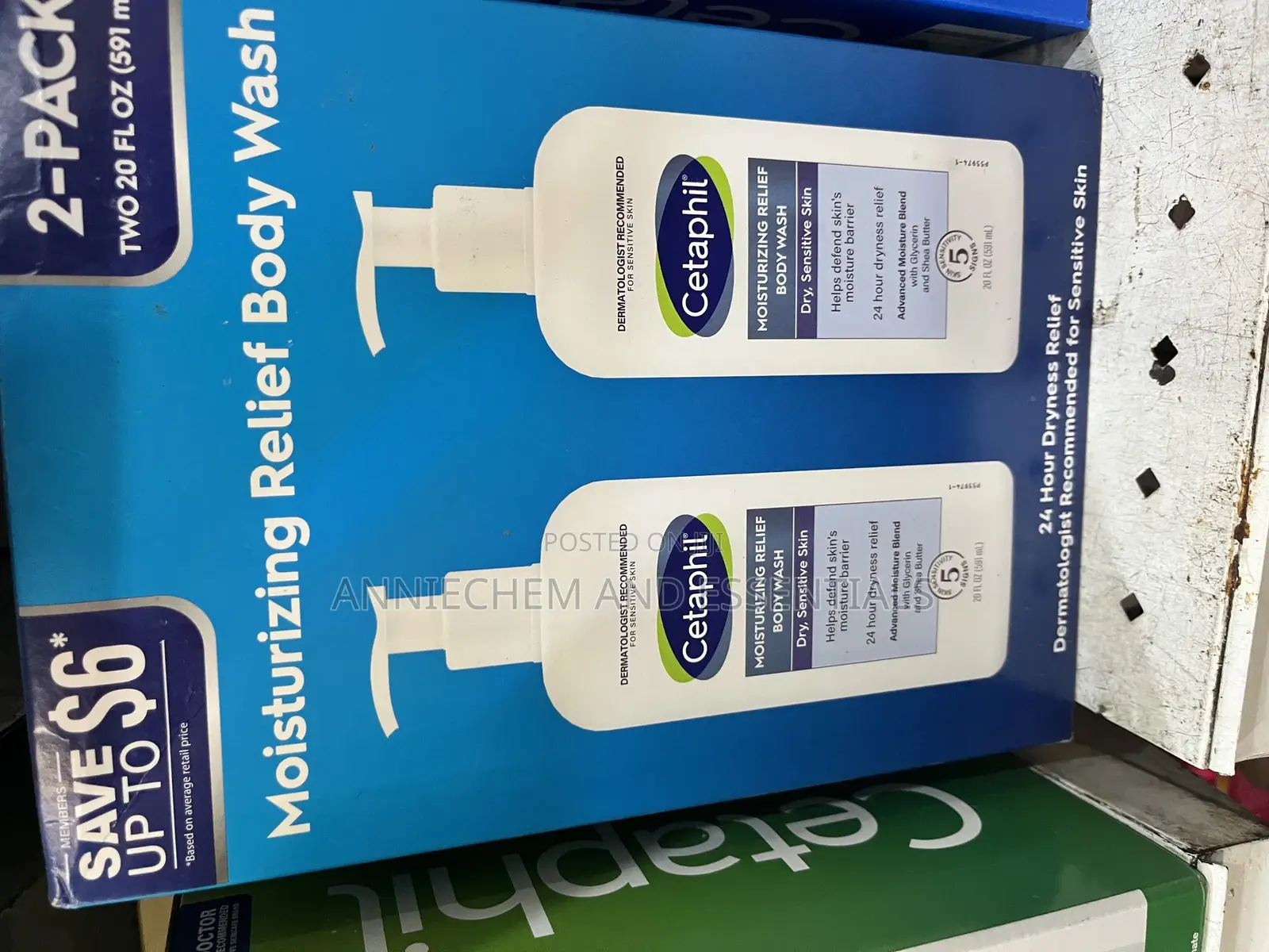 Cetaphil Moisturizing Relief Body Wash