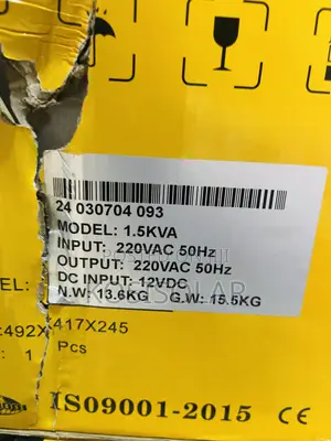 1.5kva 12v Snadi Solar Inverter