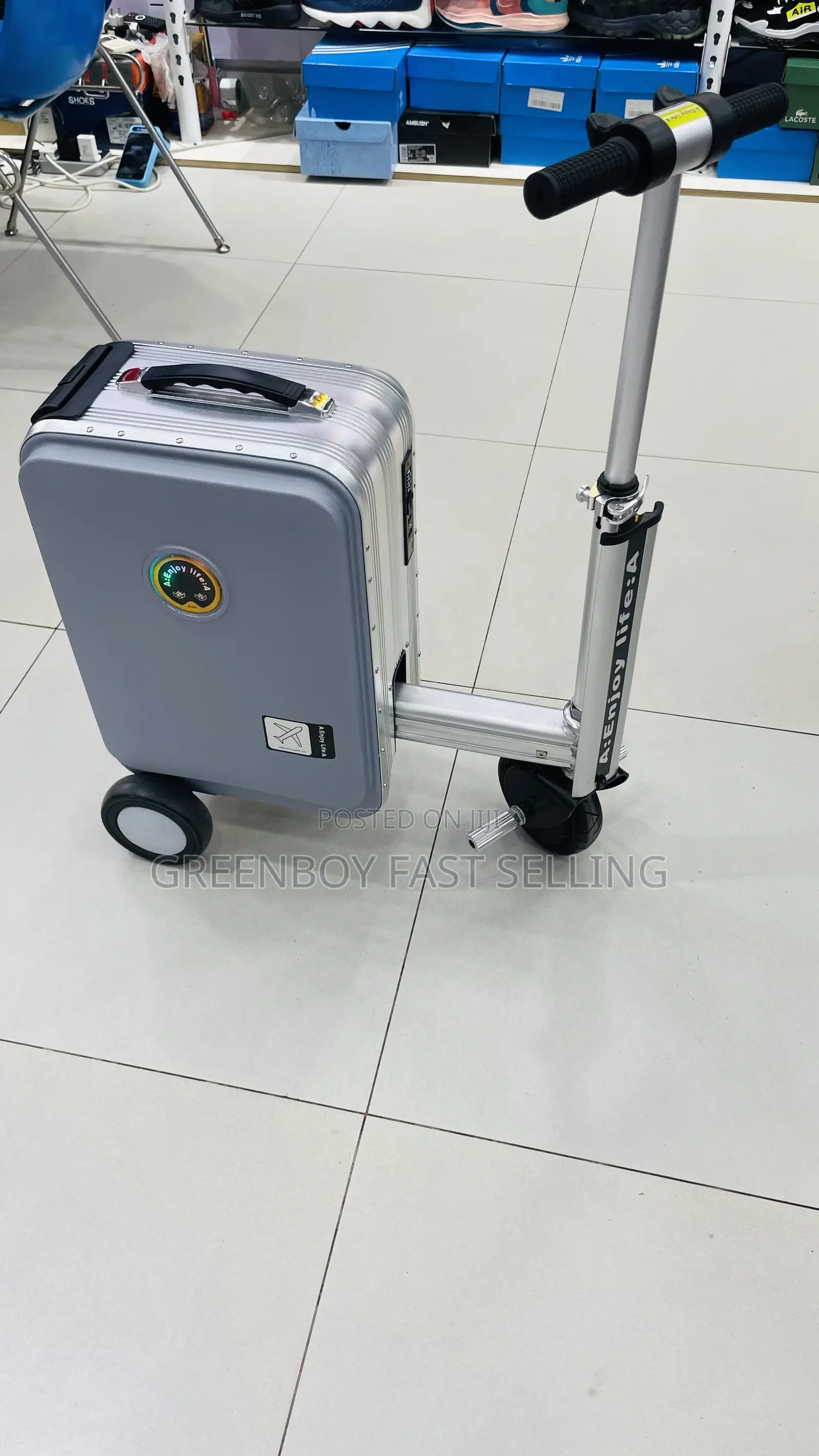 Electric Travelers Bag Drivable