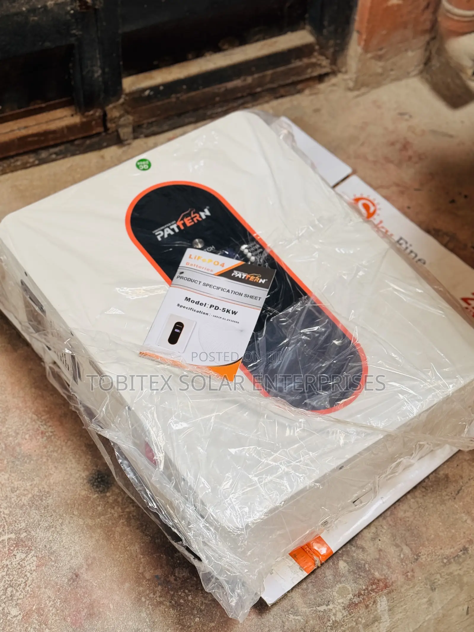 Pattern 5kwh Lithium Ion Batteries