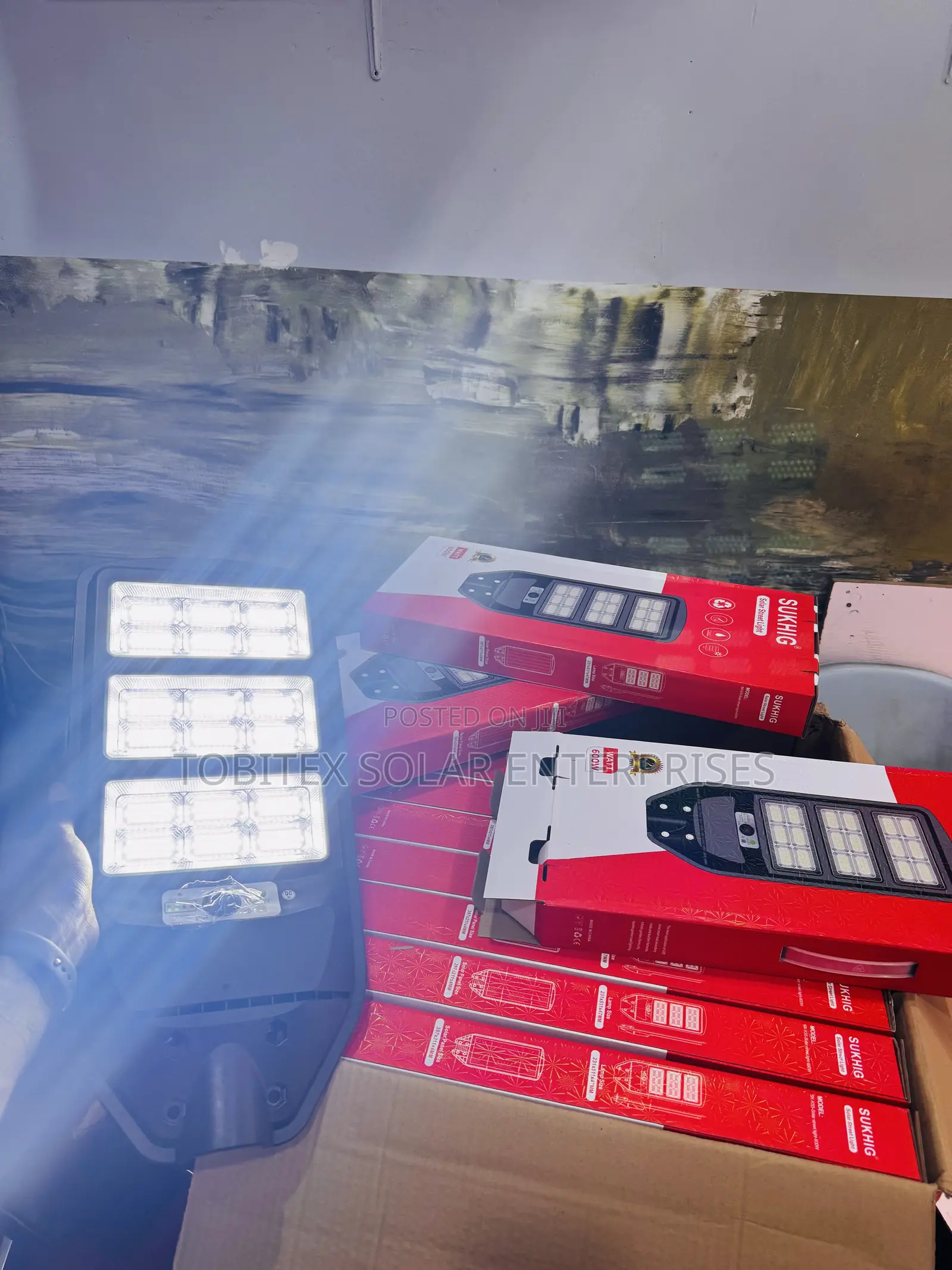 Solar Street Light 600wat