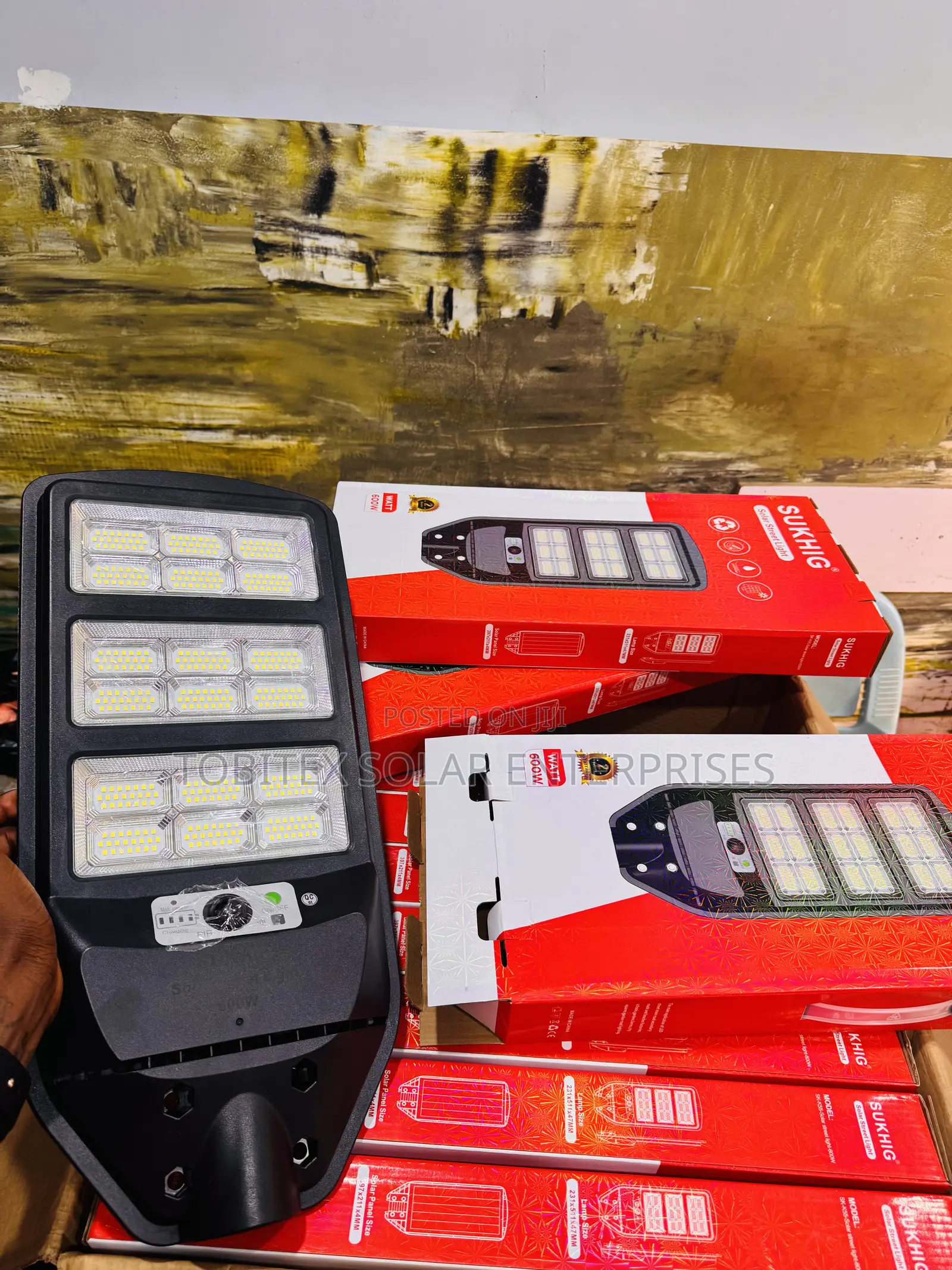 Solar Street Light 600wat