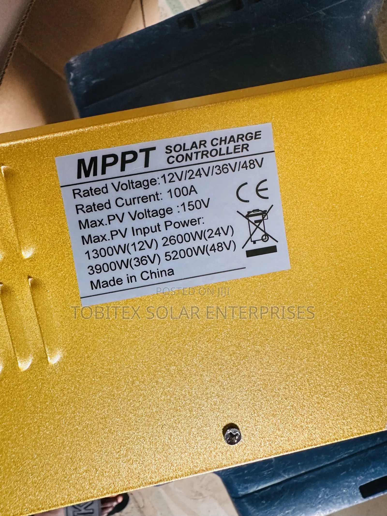 SMS 100a Charge Controller