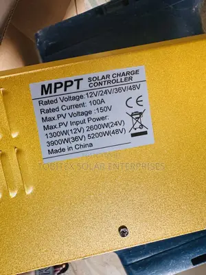 SMS 100a Charge Controller