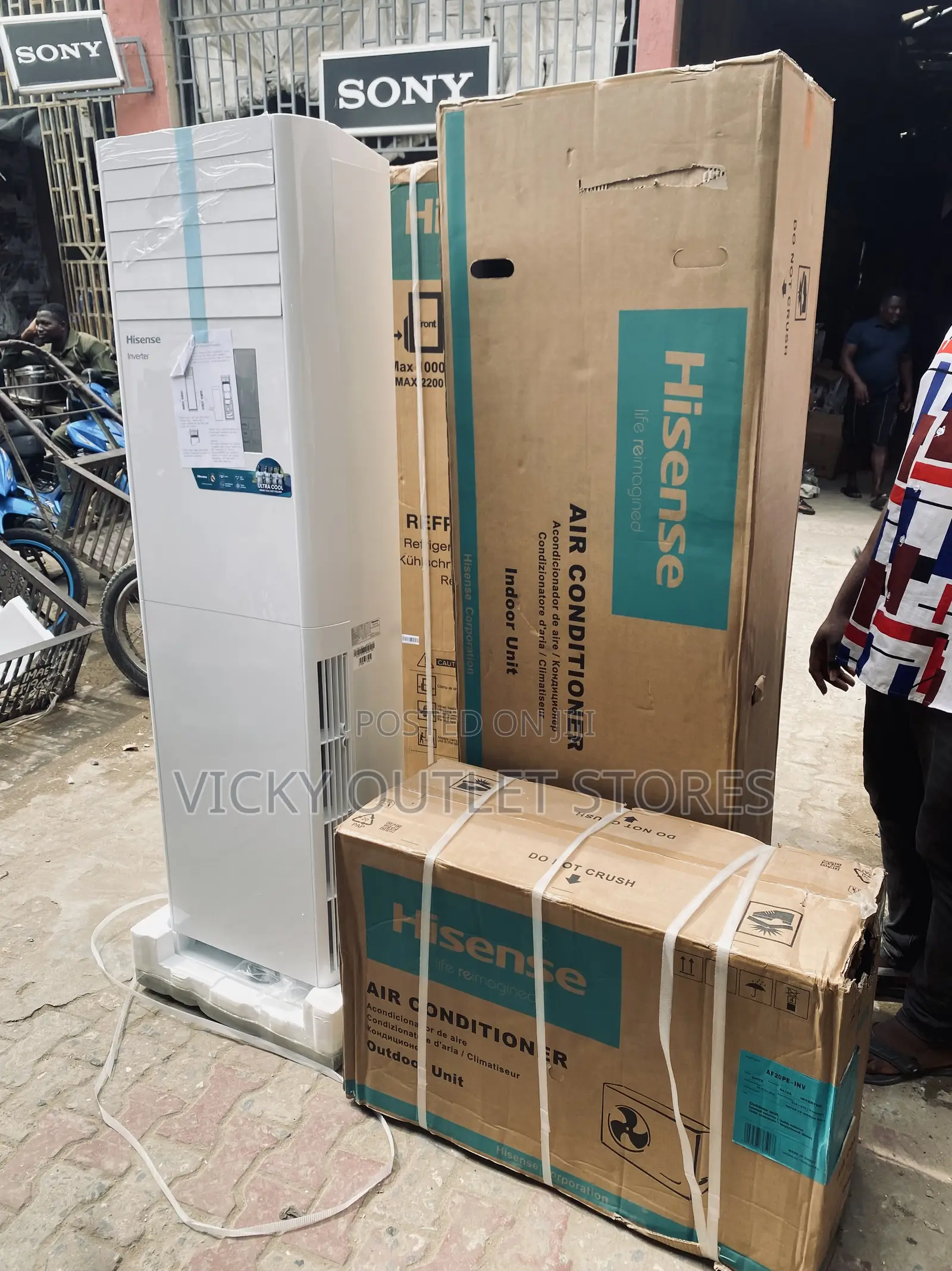 Hisense 2hp Standing AC Inverter