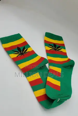 Multicolor Stylish Cotton Men's Ski Socks