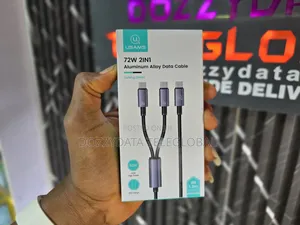 Usams 72w 2 in 1 Aluminum Alloy Data Cable Sj740 Model
